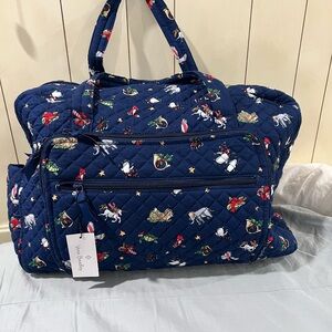 Vera Bradley Blue Quilted Women's Bag